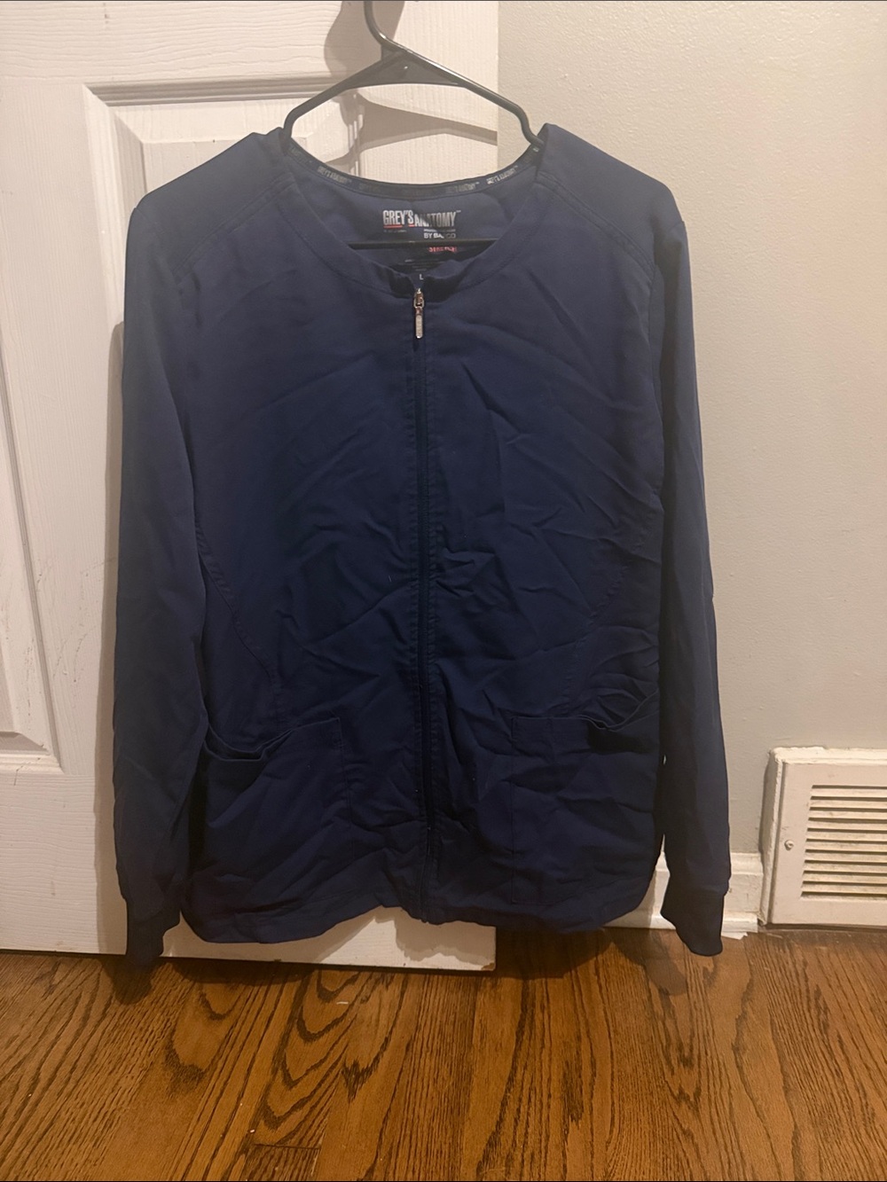Grey's Anatomy Women's Navy Scrub Jacket